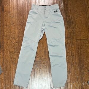 Men’s Under Armour Light Gray Baseball Pants